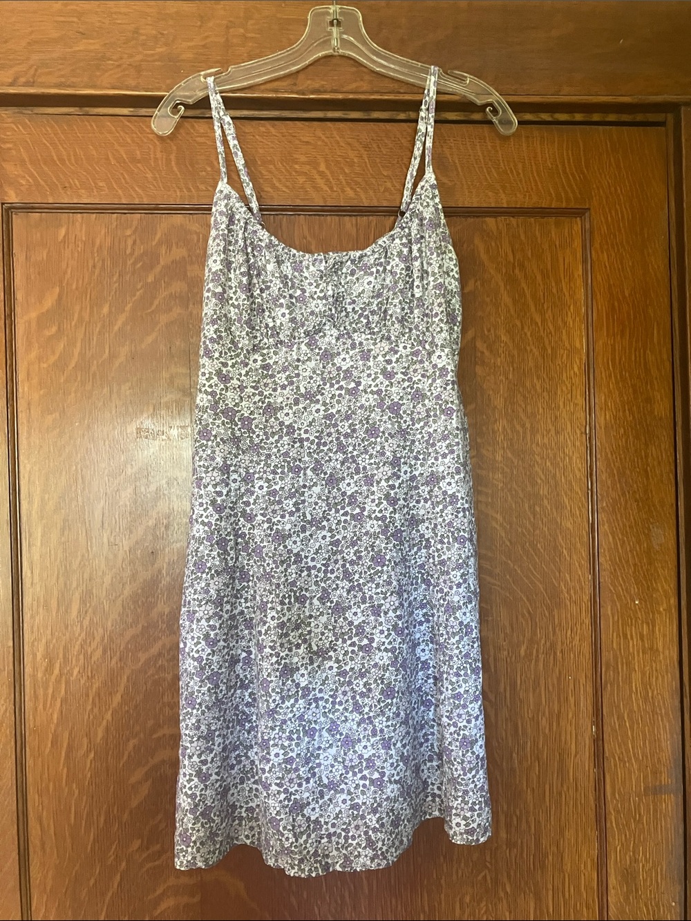 Hollister women’s size Large Long floral babydoll sundress